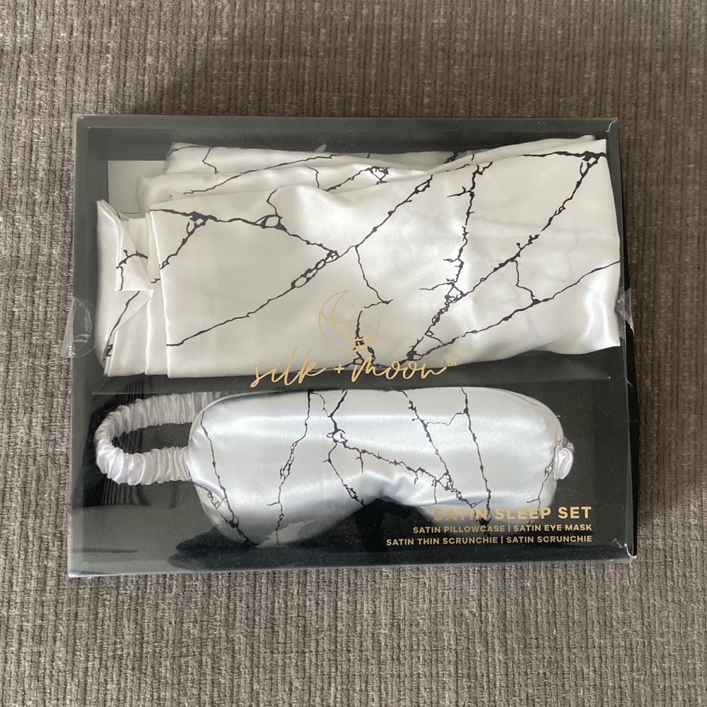 Silk + Moon Satin Sleep Set